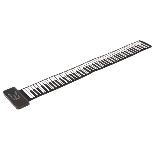 Roll Up Piano για αρχάριους, φορητό ηλεκτρονικό πιάνο με ρολό χειρός με οικολογικό 2
