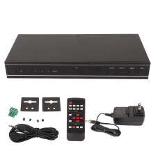 Dubbelriktad IR-styrd HDMI-splitter, HDR-stöd Plug and Play Sömlös integration Överlägsen kvalitet Delningsbrytare för kringutrustning