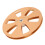 Κενός κύλινδρος λήψης με ρολό σε ρολό, Universal3Hole Windage Hole Aluminum Hub για λειτουργία 8