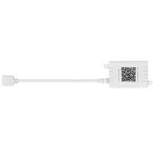 Controller LED WiFi controllabile tramite app, controller per strisce luminose RGB intelligenti, comandi vocali per Alexa e Google Assistant, colori