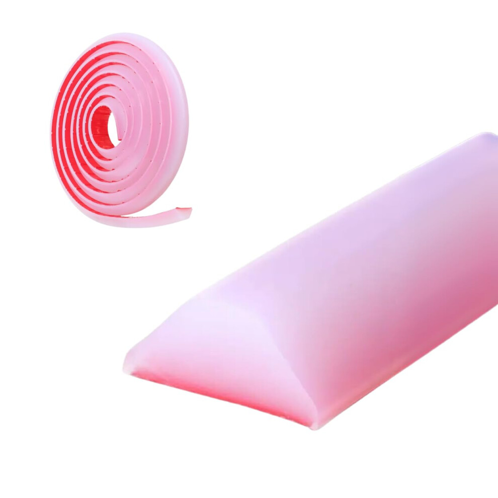 Shower Water Retention Strip 78.7In Silicone Threshold AntiâLeak SelfâAdhesive Bathroom Barrier 9426802860887