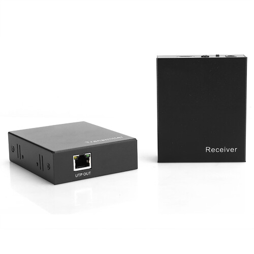 Επέκταση HDMI με διανομέα ήχου και βίντεο4K έως 395 πόδια Διαχωριστής HDMI μεγάλης 2