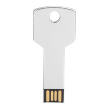 USB-stick met metalen sleutelhanger, waterdicht, snelle gegevensoverdracht, schokbestendig, stofbestendig, draagbaar, plug-and-play, modieus ontwerp.