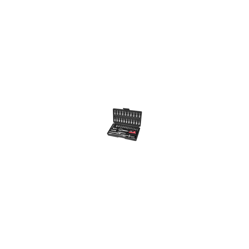 Hilka 46 pce 1/4"" Dr Socket & Bit Set 02203301 - Image 7