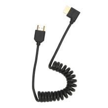 Kierteinen HDMI-kaapeli, 8K, joustava muotoilu, erittäin HD-resoluutio, digitaalinen järjestelmäkamera, videokameranäyttö, nopea, plug and play