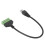 Συμβατό τερματικό RJ45Screw επέκτασης Ethernet, τελικός συνδετήρας βιδών 8Pin με το 8