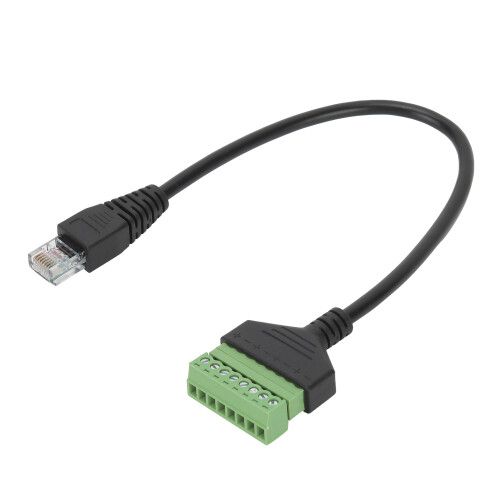 Συμβατό τερματικό RJ45Screw επέκτασης Ethernet, τελικός συνδετήρας βιδών 8Pin με το 2