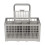 Universal Dishwasher Cutlery Basket Replacement with 7 Compartments and Removable Handle, Grey 1