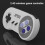Ασύρματο Gamepad σύνδεσης 2,4 GHz για το Original SNES System, Αντιολισθητικό Κατευθυντικό Pad, 2