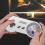 Ασύρματο Gamepad σύνδεσης 2,4 GHz για το Original SNES System, Αντιολισθητικό Κατευθυντικό Pad, 3