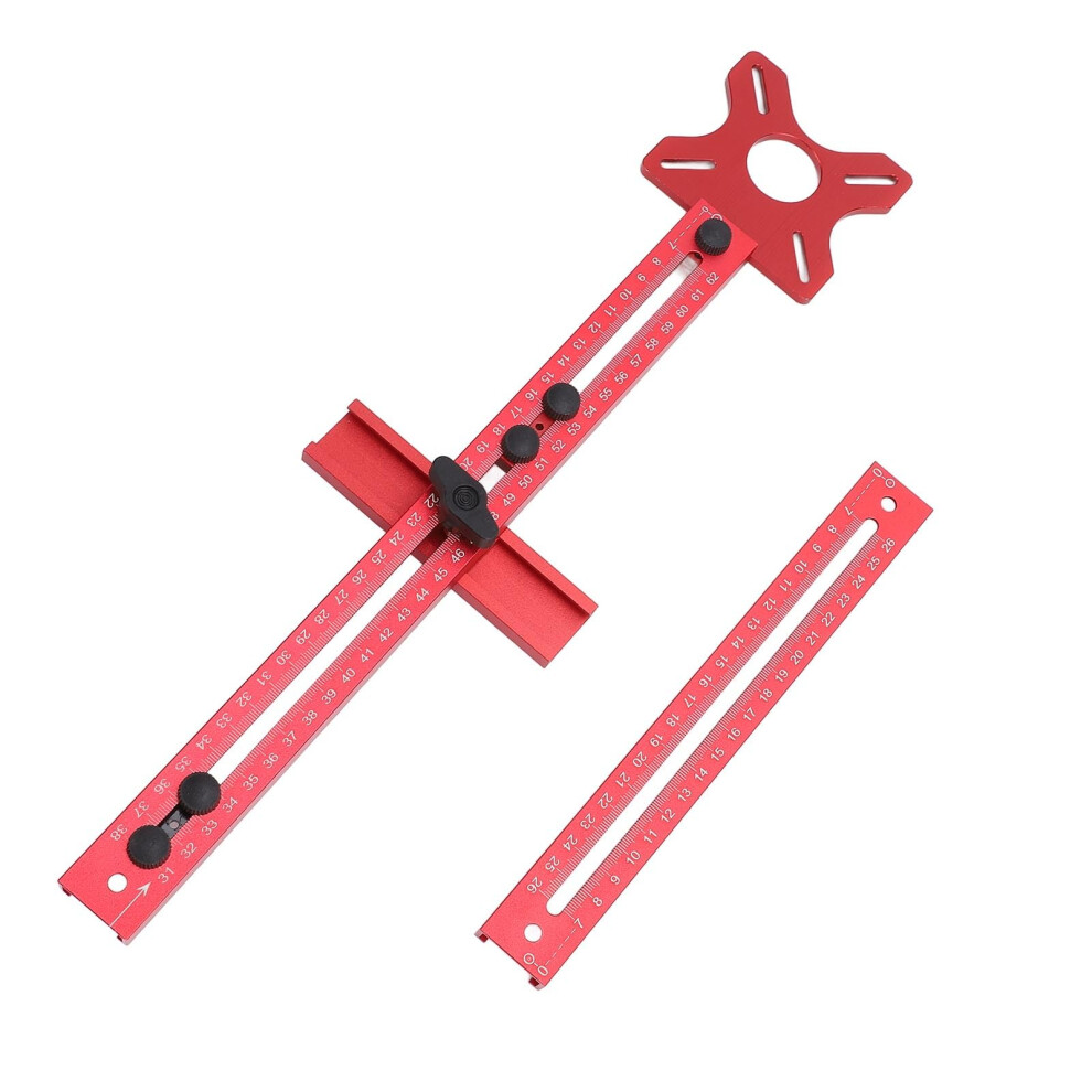 Aluminum Alloy Router Circle Cutting Jig, Adjustable Guide For Precise Woodworking 9189345614873