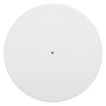 Platenspelermat van acryl voor vinylspelers, vermindert statische elektriciteit, stof en ruis dankzij antistatische technologie, goede kwaliteit,
