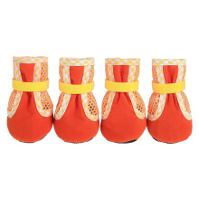 Duurzaamheid Puppy Schoenen Set Outdoor-Oranje rood S
