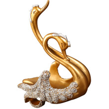 Elegant Swan Resin Wine Bottle Holder with NonSlip Base for Kitchen Bar Decor
