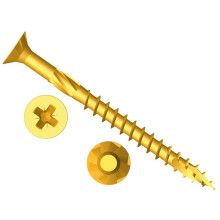 Forge FFP540Y ForgeFast Pozi Compatible Elite Performance Wood Screw ZY 5.0 x 40mm Box of 200