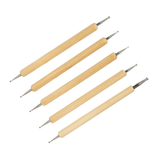 3/5/8 Stuks Leather Craft Modellering Tool-5-delige set