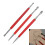 3/5/8 Stuks Leather Craft Modellering Tool-5-delige set 2