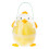 Kip Snackdoos Konijn Snoepdoos Polystyreen Textuur voor-03 1