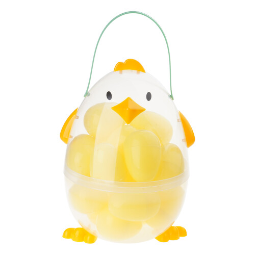 Kip Snackdoos Konijn Snoepdoos Polystyreen Textuur voor-03