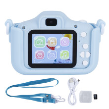 Selfie Camera Toy,40MP HD Digital Video Cameras for Toddlers with Cartoon Soft Silicone Design,Complete with Anti-Drop Silicone Cover for Outdoor Play