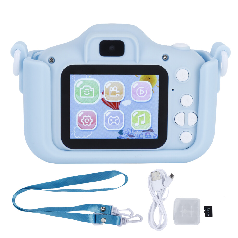 Selfie Camera Toy,40Mp Hd Digital Video Cameras For Toddlers With Cartoon Soft Silicone Design,Complete With Anti-Drop Silicone Cover For Outdoor Play 9420858871422