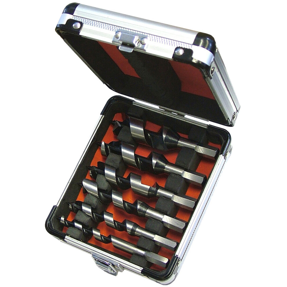 Faithfull FAICASSET6 Stubby Combination Wood Auger Bit Set 6 Piece 10-25mm