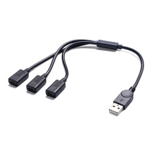 3 in 1 Type C Splitter Fast Data Transfer Connector for Phone