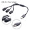 3 in 1 Type C Splitter Fast Data Transfer Connector for Phone 2
