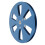 Κενός κύλινδρος λήψης με ρολό σε ρολό, Universal3Hole Windage Hole Aluminum Hub για λειτουργία 7