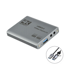 Aluminum Alloy Video Capture Card 1080P 60Hz Cycle off Wide