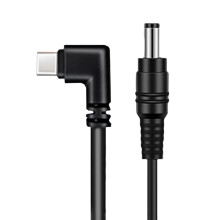 PVC Type C to DC5.5 Charging Cord for Office Travel-15V