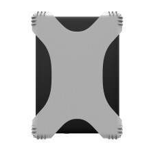 Antislip eBook-tabletgreep met beschermende, gedempte-Grijs