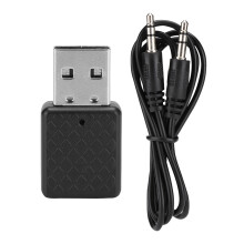High Fidelity Stereo Bluetooth Transmitter Receiver,RCA AUX to Bluetooth Adapter for Enhanced Sound Quality, Good Quality, Good Quality, Good Quality