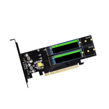 Opgewaardeerde 4-slots PCIe NVMe M.2