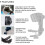 Adjustable Drum Rim Mic Clips HM25 Microphone Mount Clamp Pack of 2 for Secure Quick Positioning 4