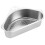 Kitchen Sink Drain Basket Retractable Stainless Steel Sink Rack with Triangular Fast Draining Design 1