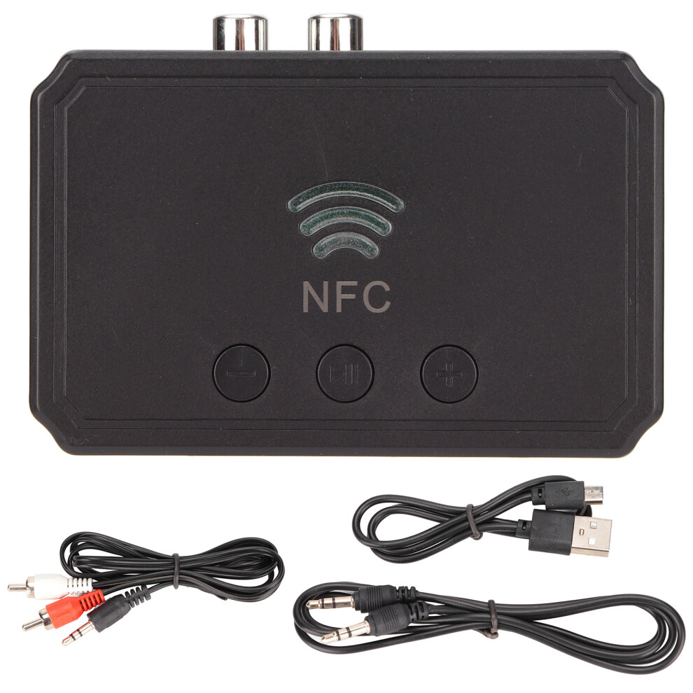 Nfc-Enabled Bluetooth Audio Receiver For Speaker System,Automatic Pairing & Hi-Res Audio,Bluetooth 5.0 Wireless Audio Transmitter, Loud Sound 9420858874157