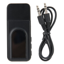 Tiontaire Fuaime Gan Sreang Bluetooth5.0 le Taispeántas agus Feidhmiúlacht Dhúbailte, Do Threalamh Gluaisteán agus Córais Amharclann Baile,