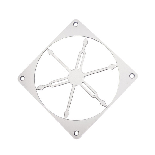 Reusable Computer Fan Dust Guard Cooling Fan Cover For-silver