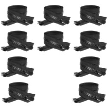 10 stuks zware ritsen scheiden ritsen zwarte ritsen-80 cm