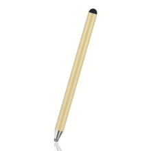 Capacitieve touchscreen-pen met rubberen punt voor-Goud