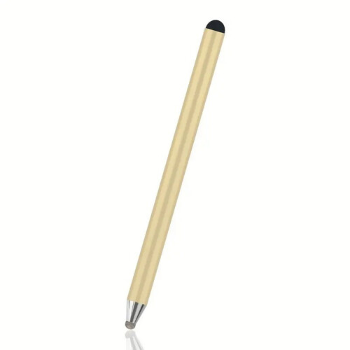 Capacitieve touchscreen-pen met rubberen punt voor-Goud