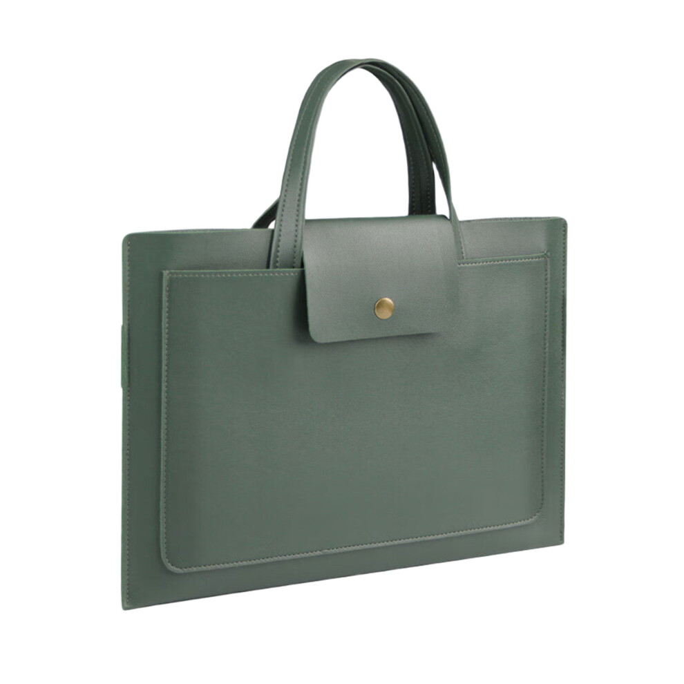 Bussiness Large Capacity Laptop Handbag For Men- Small Green 7704000517911
