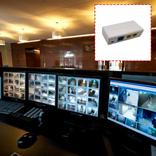 100Mbps PoE Extender With LED Indicator For Plugs And Play 1