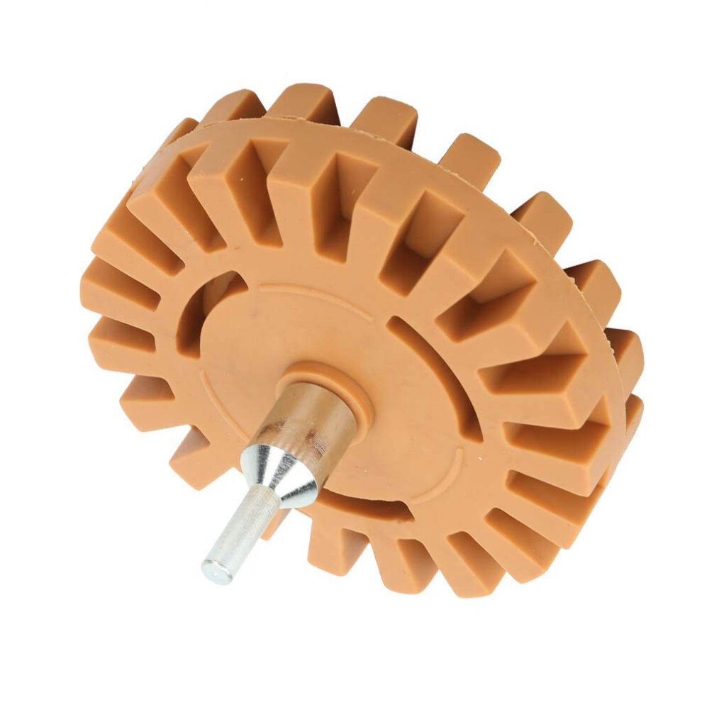 Adhesive Remover Wheel 4 Inch Rubber Eraser For Drill Fast Decal Removal On Cars Boats And More 9426802862584