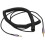 Câble d'extension avec embouts plaqués or, fonction de réduction du bruit, câble audio spiralé extensible et extensible, câble à 5