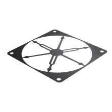Aluminum Dustproof Computer Cooling Fan Cover Dustproof-Black