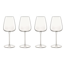 Luigi Bormioli Talismano White Wine Glasses Set of 4