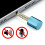 Metal 3.5mm Noise Isolators Easy Installation for-silver 5