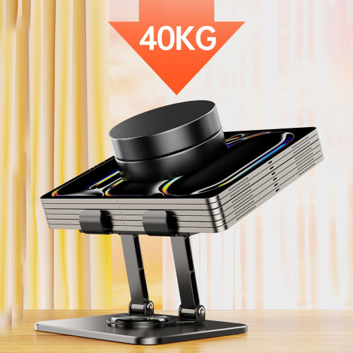 Support ergonomique pliable pour ordinateur de bureau,-Noir 2